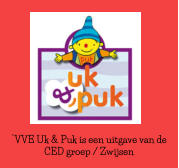 “VVE Uk & Puk is een uitgave van de CED groep / Zwijsen